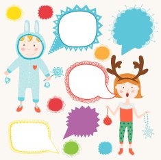 Babbles frame christmas with children