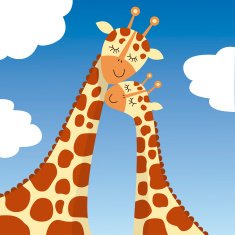 Two giraffes free image download