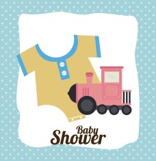 Baby shower design N44