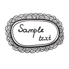 luxury card vintage hand drawing vector N6