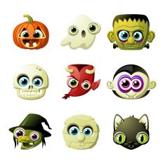Halloween Heads