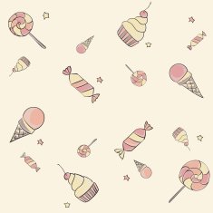 Seamless candy pattern