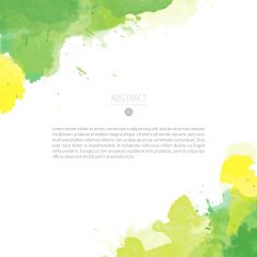 Vector watercolor template N46