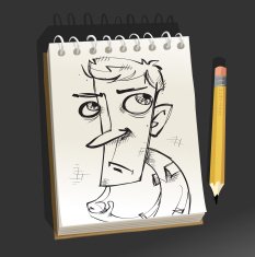 Sketchpad - Deep in thought