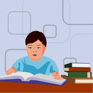 Boy studying N3