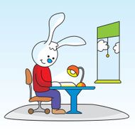 Bunny Reading N2