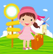 Little Traveller - Illustration