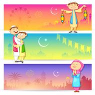 People celebrating Eid
