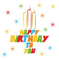 Cute Happy Birthday Card Template Editable