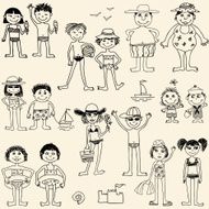 People On The Beach N2