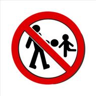 No Football Allowed on Traffic Prohibition Signs