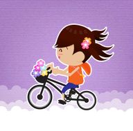 Girl Ride bike