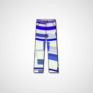 Abstract illustration on pants N15