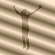 Brown background vector