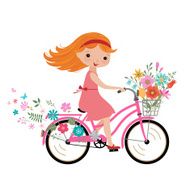 Summer little girl