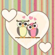 Owls In Love N2