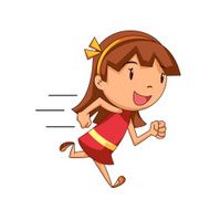 Girl Running N6