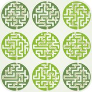 Set of Maze For Kids With Answer