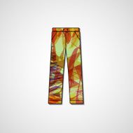 Abstract illustration on pants N22