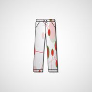 Abstract illustration on pants N25