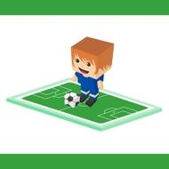 soccer cartoon character N7