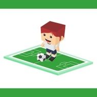 soccer cartoon character N9