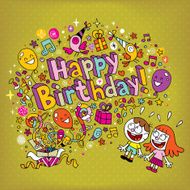 Happy Birthday card N15