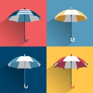 Umbrella sign Various color and design parasol