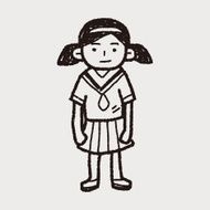 gril doodle N6