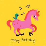 happy birthday card design N6