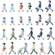 Those who are walking N2