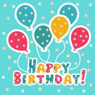 Happy birthday background
