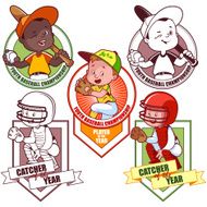 Logo for the junior baseball tournament