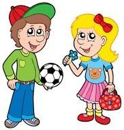 Cartoon Boy And Girl N11