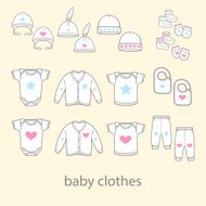 Baby fashion clothing fashion vector shirt illustration design wear N4