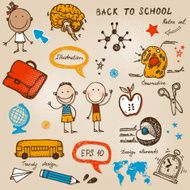 Back to school illustration N12