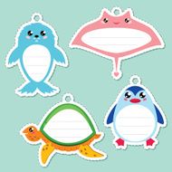 Sea gift tags N2