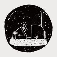 Bumper car doodle N13