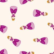 Royal theme princess cartoon seamless pattern background N17