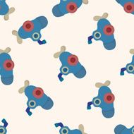 baby toy cartoon seamless pattern background N26