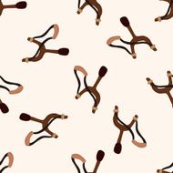 baby toy cartoon seamless pattern background N28