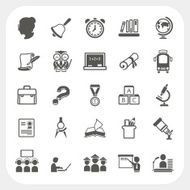 Education Icons Set N3