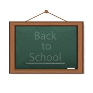 Green chalkboard Vector