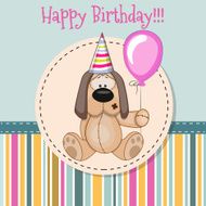 Dog with balloon N4