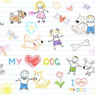 Children&#039;s and dogs