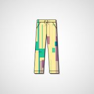 Abstract illustration on pants N26