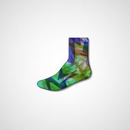 Abstract illustration on sock N40