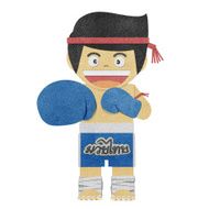 Paper boy ( muay thai kick Boxer ) recycled papercraft