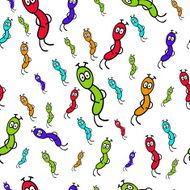 Seamless pattern UFO-10