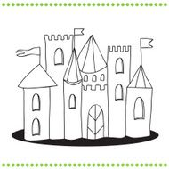 Coloring book - Castle